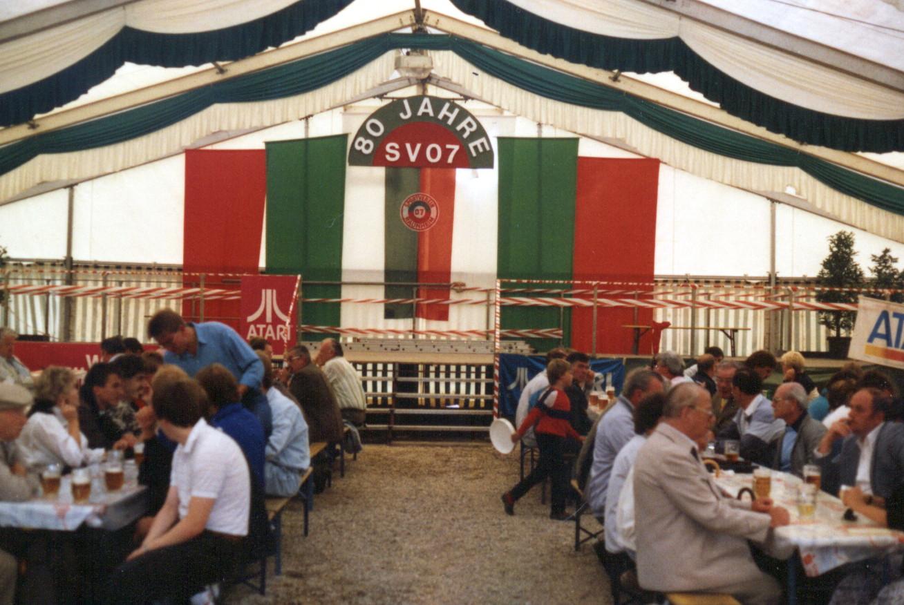 07er Festzelt · Zeltwoche des SV 07 Raunheim