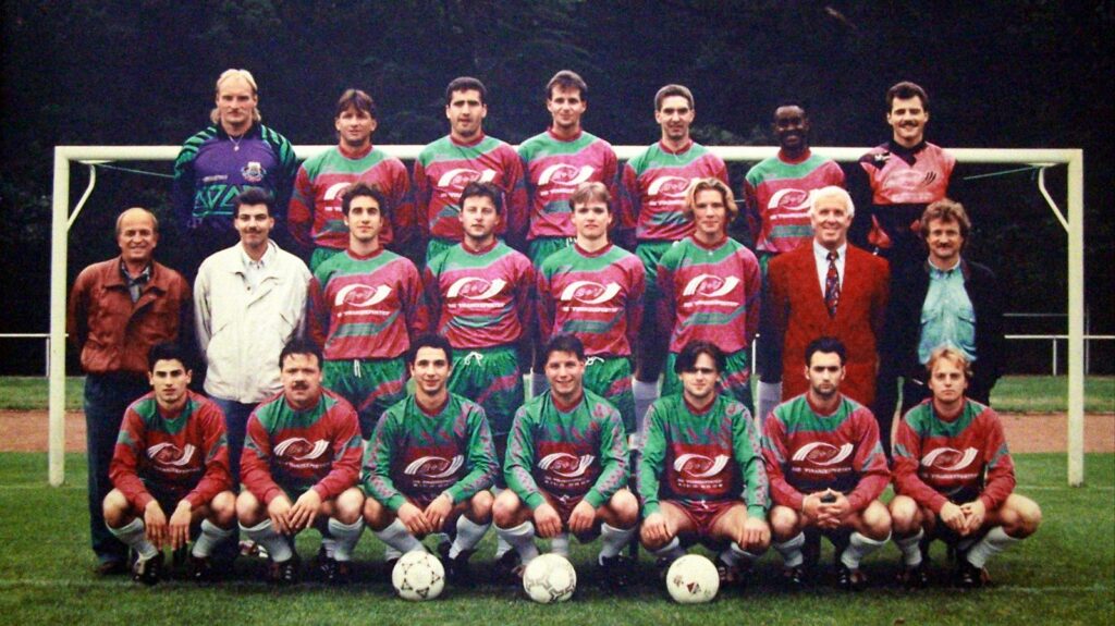 Die Meistermannschaft des SV 07 Raunheim von 1993, Aufstieg aus der Bezirksoberliga