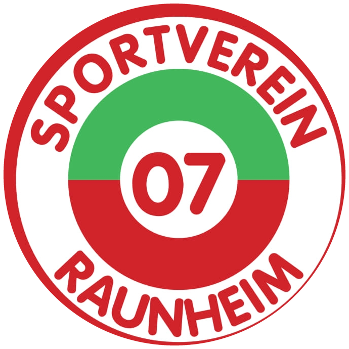Wappen des SV 07 Raunheim, farbig