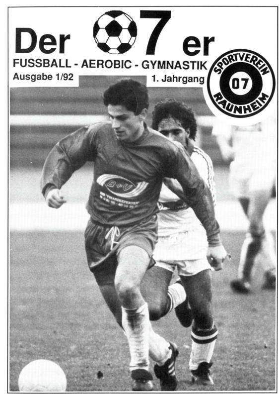 Titelseite Ausgabe 1 (1992/93)