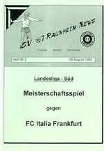 Titelseite Ausgabe 2 (1993/94)