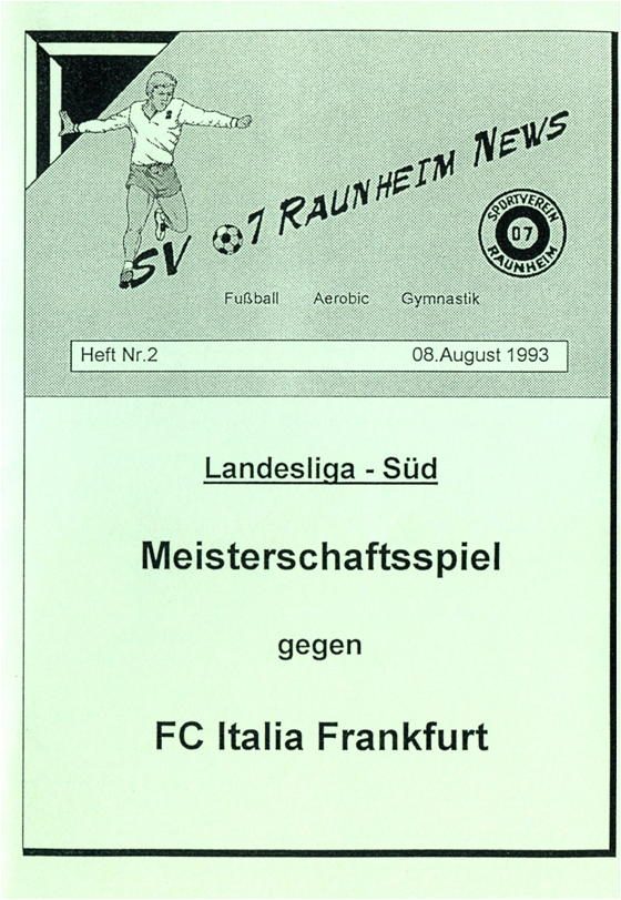 Titelseite Ausgabe 2 (1993/94)