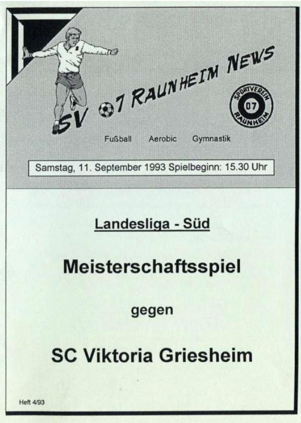 Titelseite Ausgabe 4 (1993/94)