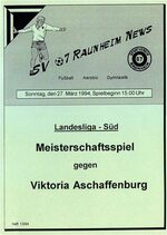 Titelseite Ausgabe 13 (1993/94)