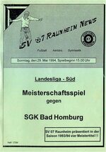 Titelseite Ausgabe 17 (1993/94)