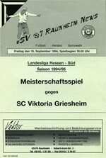Titelseite Ausgabe 3 (1994/95)