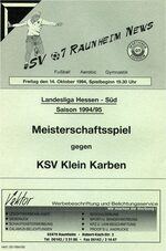 Titelseite Ausgabe 5 (1994/95)