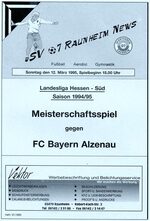 Titelseite Ausgabe 10 (1994/95)