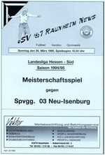 Titelseite Ausgabe 11 (1994/95)