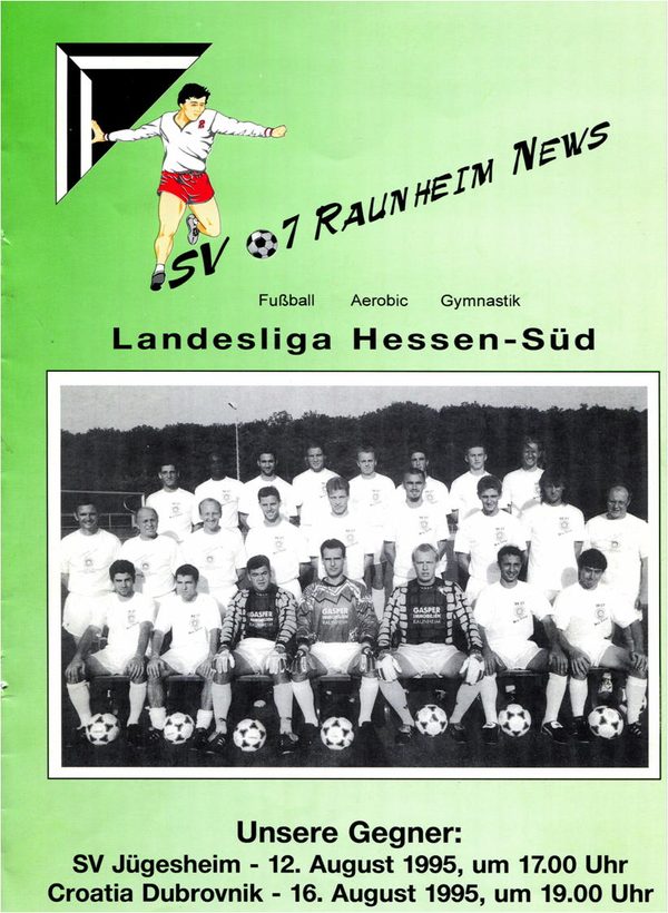 Titelseite Ausgabe 1 (1995/96)