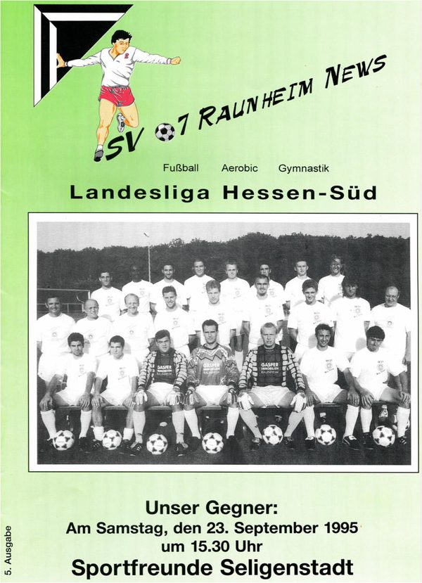 Titelseite Ausgabe 5 (1995/96)