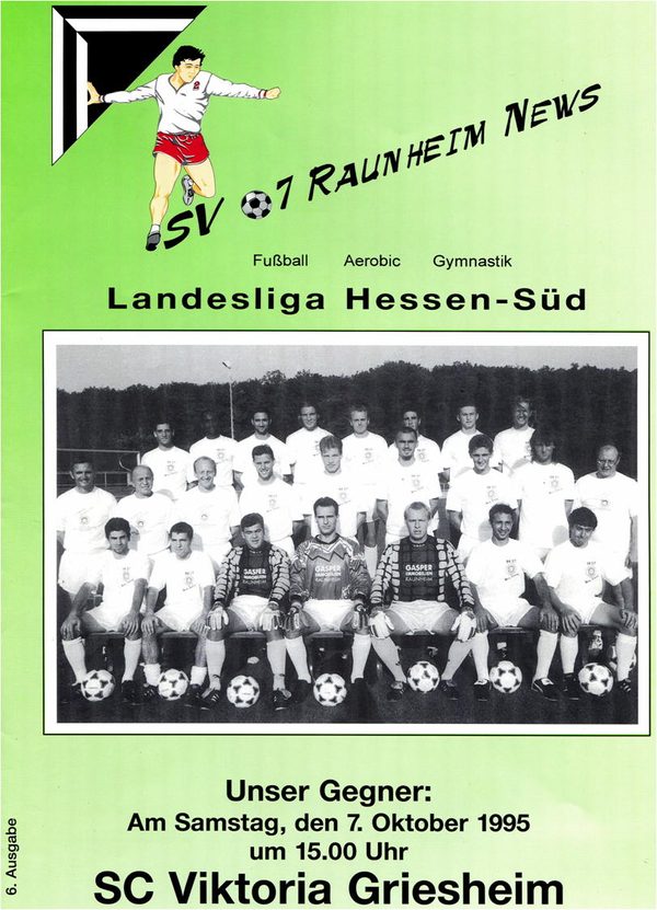 Titelseite Ausgabe 6 (1995/96)