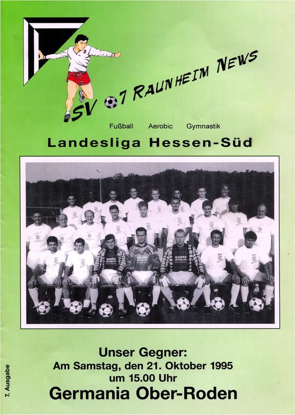 Titelseite Ausgabe 7 (1995/96)