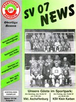 Titelseite Ausgabe 1 (1997/98)
