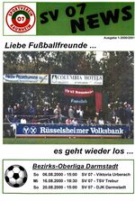 Titelseite Ausgabe 1 (2000/01)