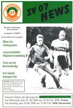 Titelseite Ausgabe 2 (2000/01)