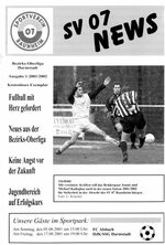 Titelseite Ausgabe 1 (2001/02)