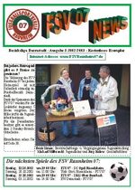 Titelseite Ausgabe 3 (2002/03)
