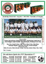 Titelseite Ausgabe 1 (2003/04)