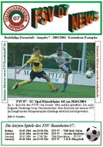 Titelseite Ausgabe 7 (2003/04)