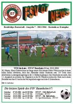 Titelseite Ausgabe 7 (2005/06)