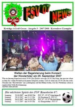 Titelseite Ausgabe 3 (2007/08)