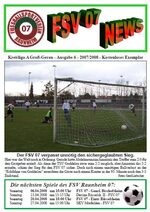 Titelseite Ausgabe 6 (2007/08)