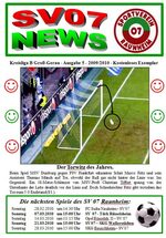 Titelseite Ausgabe 5 (2009/10)