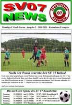 Titelseite Ausgabe 2 (2010/11)