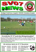 Titelseite Ausgabe 6 (2010/11)