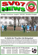 Titelseite Ausgabe 6 (2011/12)