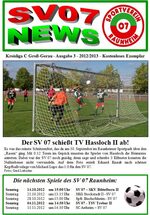 Titelseite Ausgabe 3 (2012/13)