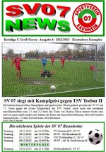 Titelseite Ausgabe 4 (2012/13)