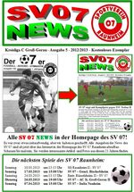 Titelseite Ausgabe 5 (2012/13)