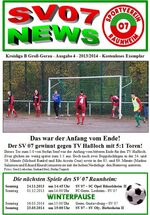 Titelseite Ausgabe 4 (2013/14)