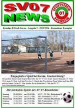 Titelseite Ausgabe 5 (2013/14)