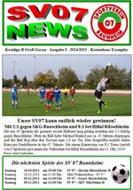 Titelseite Ausgabe 3 (2014/15)