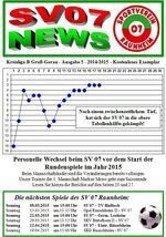 Titelseite Ausgabe 5 (2014/15)