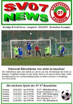 Titelseite Ausgabe 6 (2014/15)