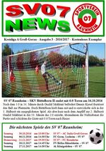 Titelseite Ausgabe 3 (2016/17)