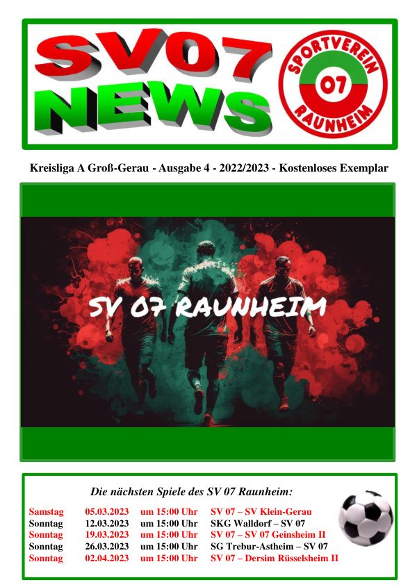 Titelseite Ausgabe 4 (2022/23)