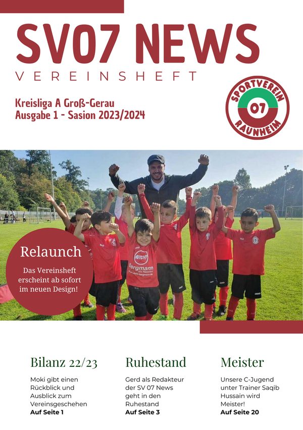 Titelseite Ausgabe 1 (2023/24)