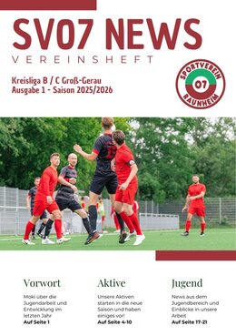 Titelseite Ausgabe 1 (2025/26)